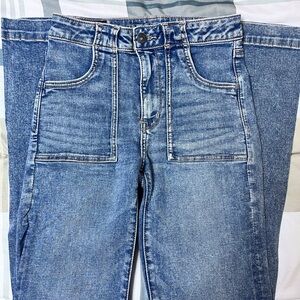 American Eagle High Rise Flared Jeans Size 2